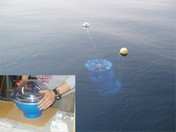 Drift experiment for ocean current survey
